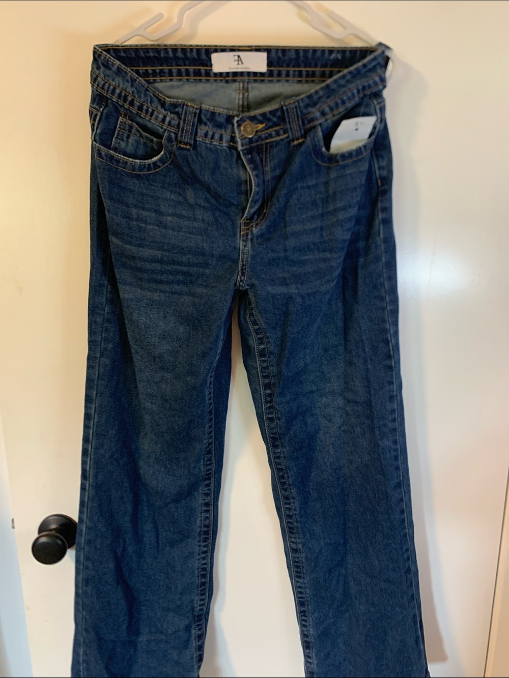 Straight Leg Women’s Jeans in Dark Blue - Brand: A New Day